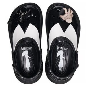 Crocs- Wednesday Addams Stomp Clogs- LIMITED EDITION
